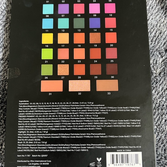 Gatsby Confessions Eyeshadow Palette by PX look Cosmetics - Picture 4 of 5